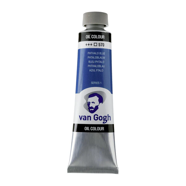 Oljefärg van Gogh Olja 40 ml - 570 Phthalo Blue 