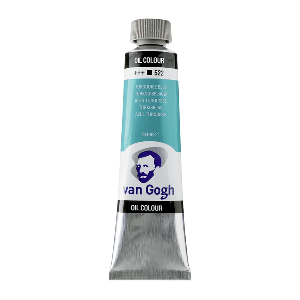 Oljefärg van Gogh Olja 40 ml - 522 Turquoise Blue