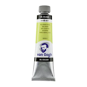 Oljefärg van Gogh Olja 40 ml - 617 Yellowish Green/Permenet green medium 