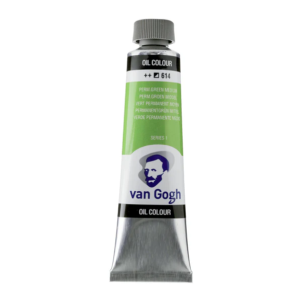 Oljefärg van Gogh Olja 40 ml - 614 Permanent green medium/Yellowish green