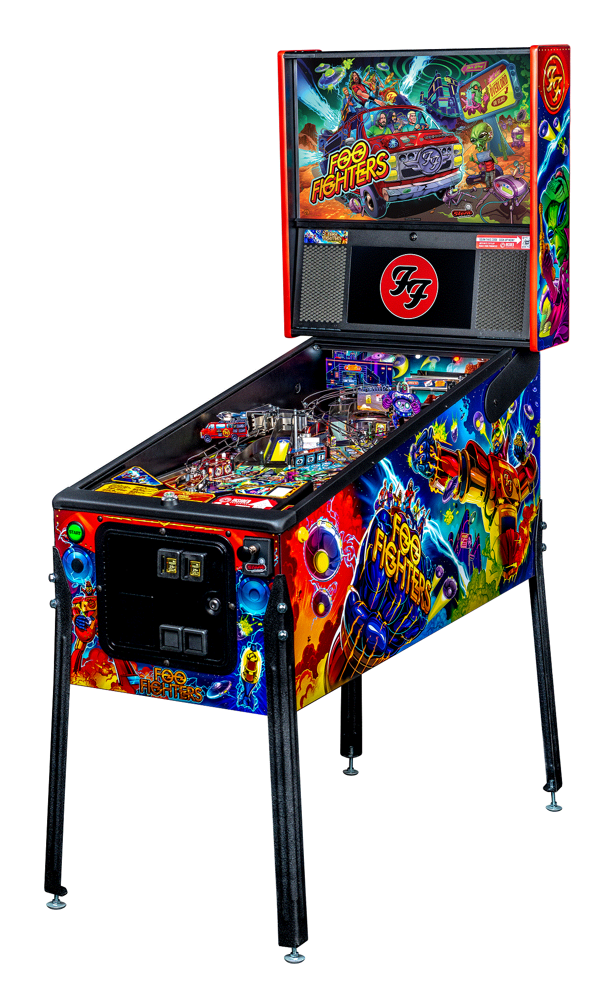 Foo Fighters PRO - Stern Pinball  - Contact for availability - 2