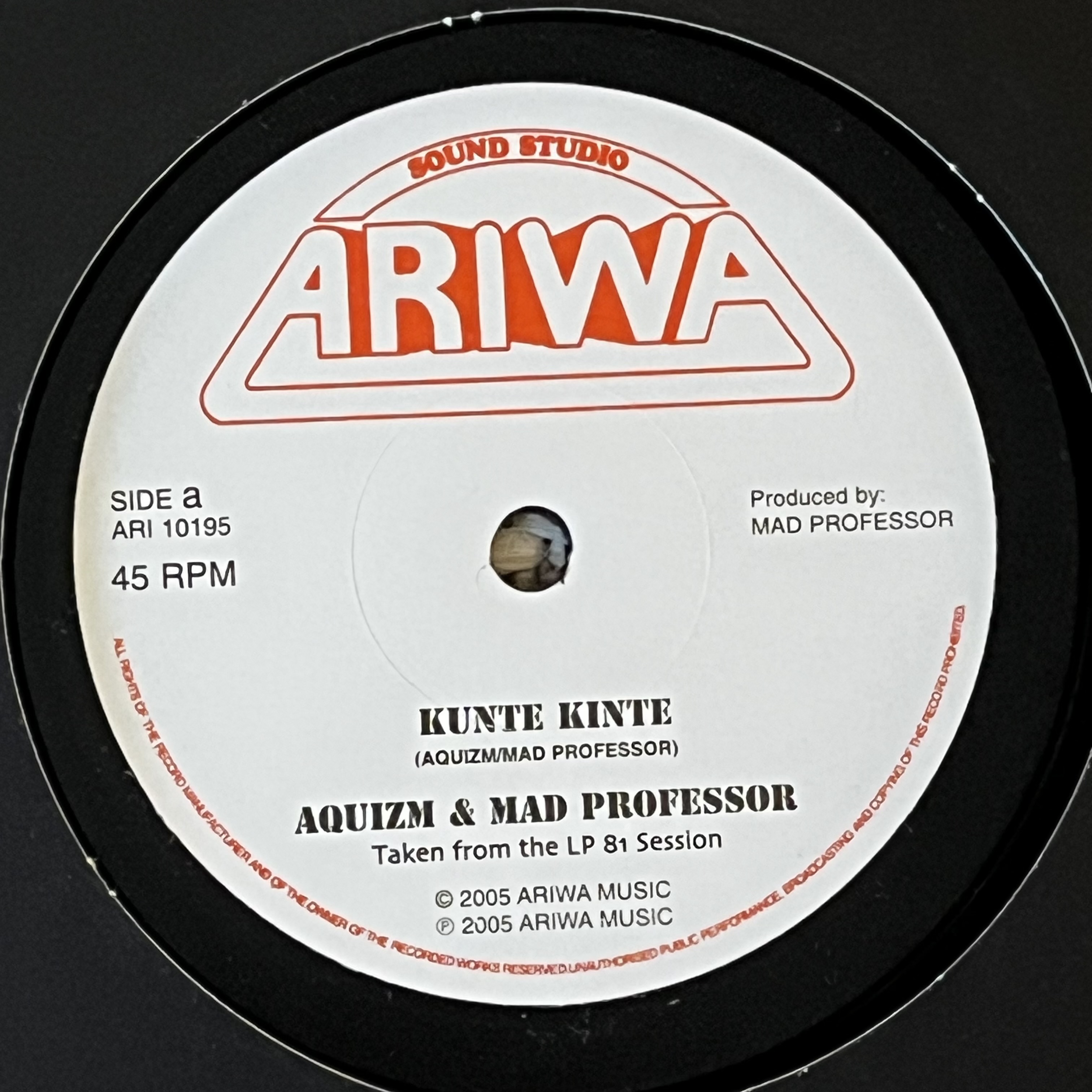 Aquizm & Mad Professor – Kunte Kinte