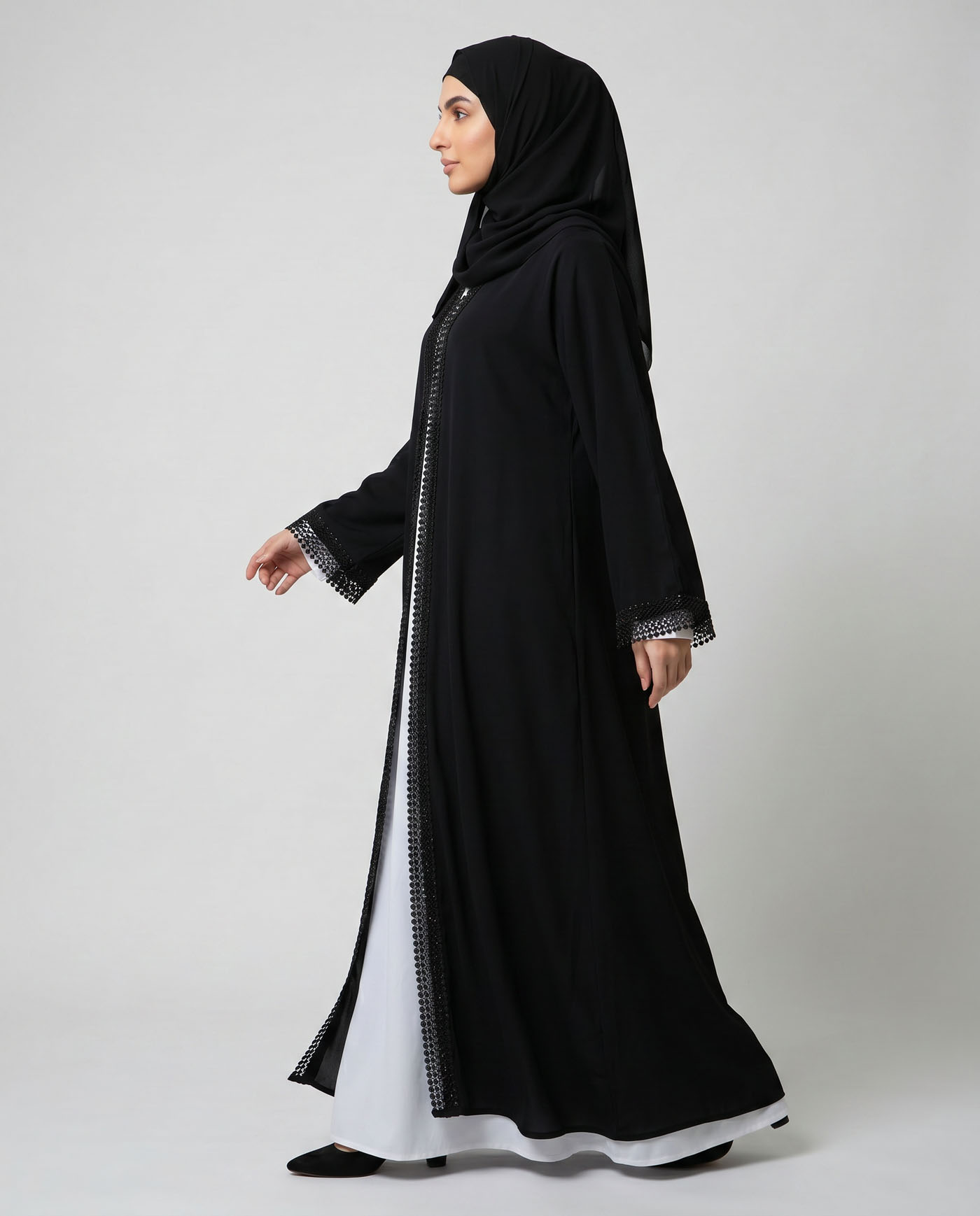 Abaya - Black - 2