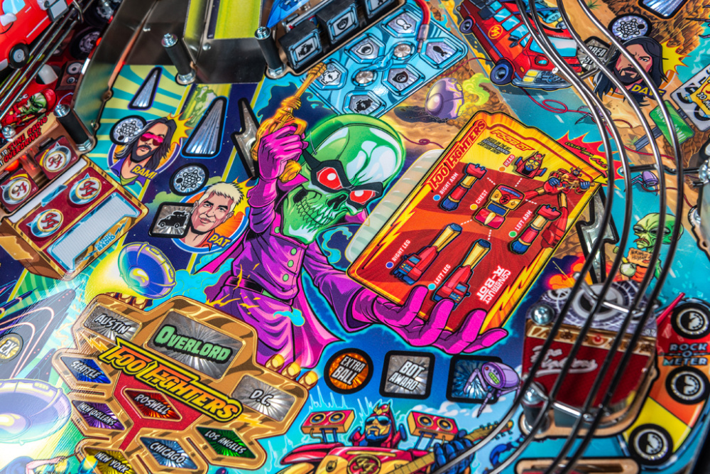 Foo Fighters Premium - Stern Pinball - Kontakta för tillgänglighet - 9