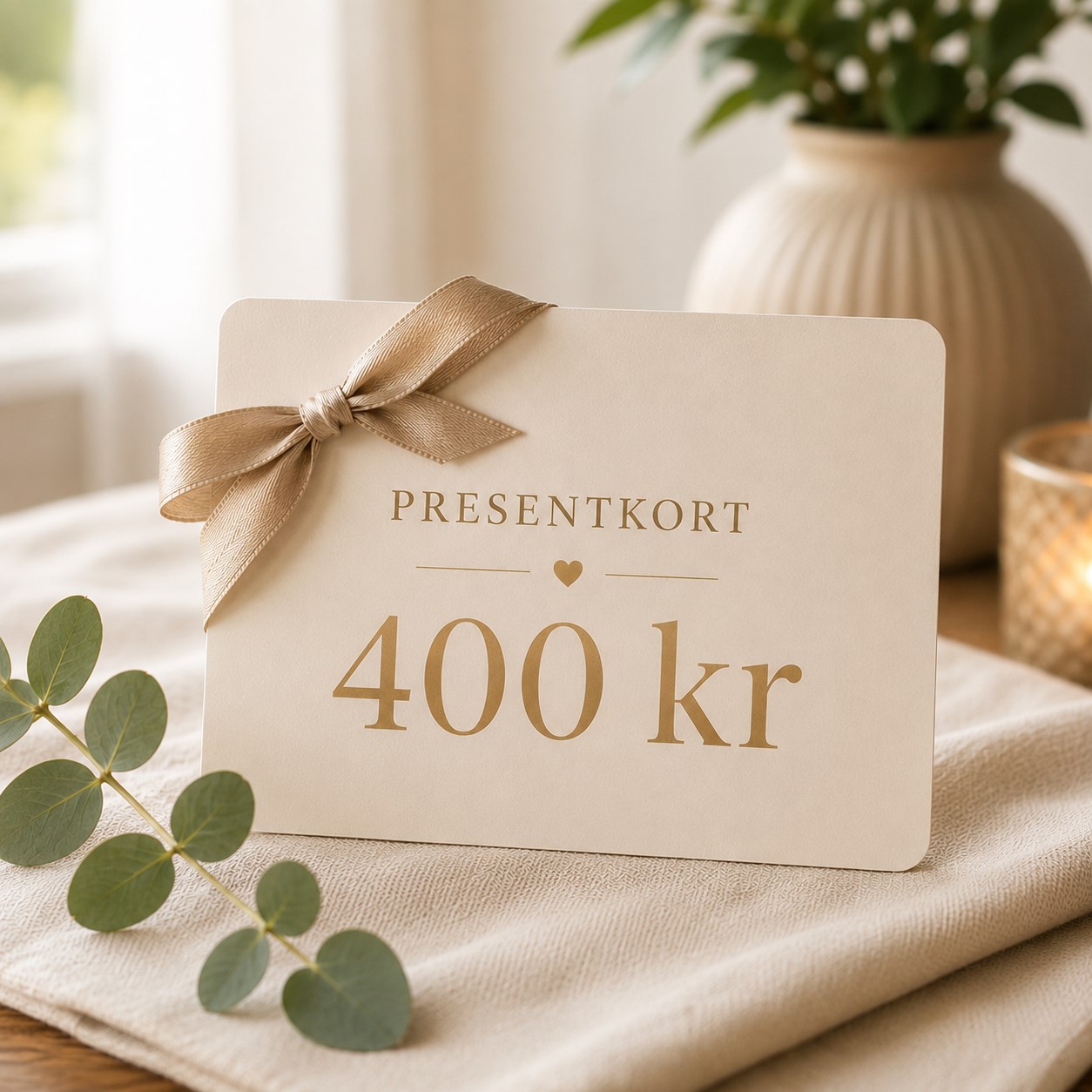 Presentkort 400 kr