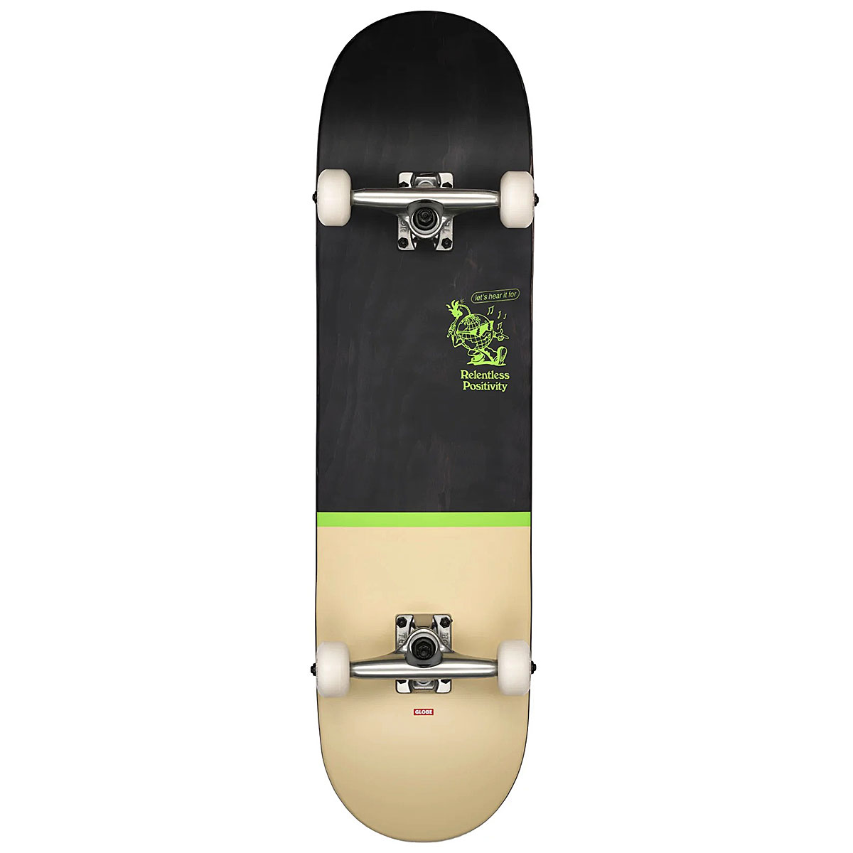 Globe Complete Skateboard - G1 Posi-Dip Black/Green 8.25