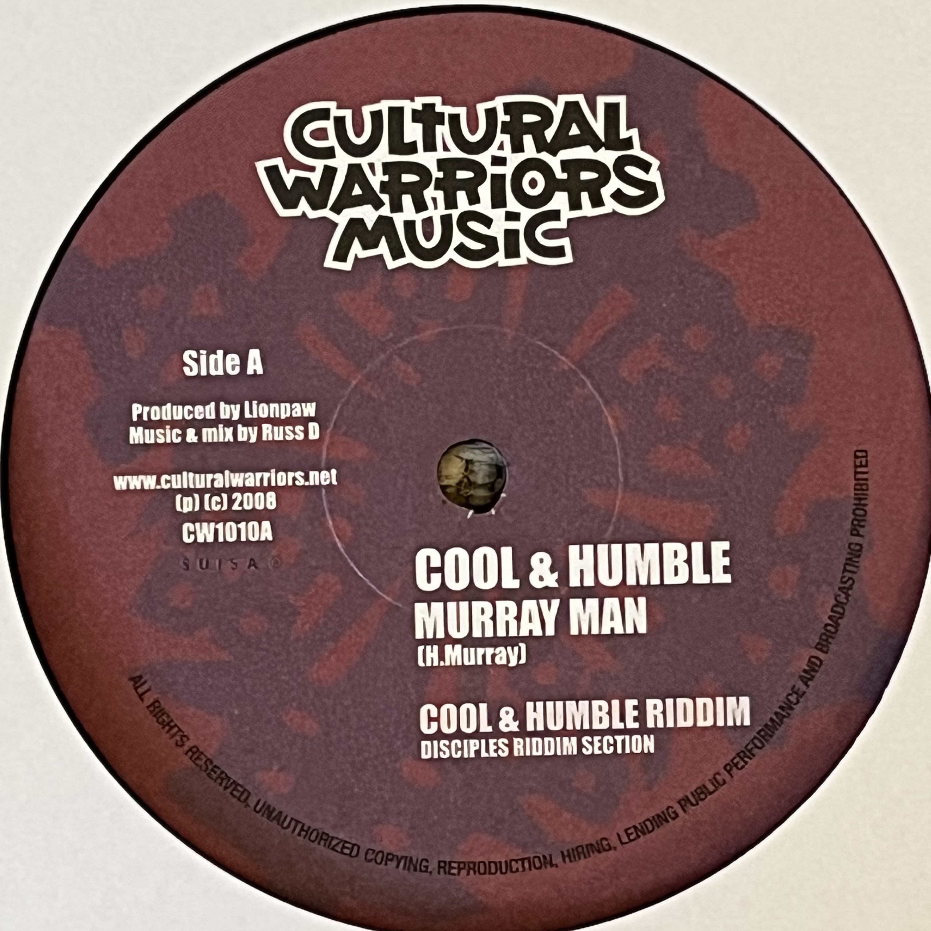 Murray Man/Ras Iyah – Cool & Humble/Time To Chant