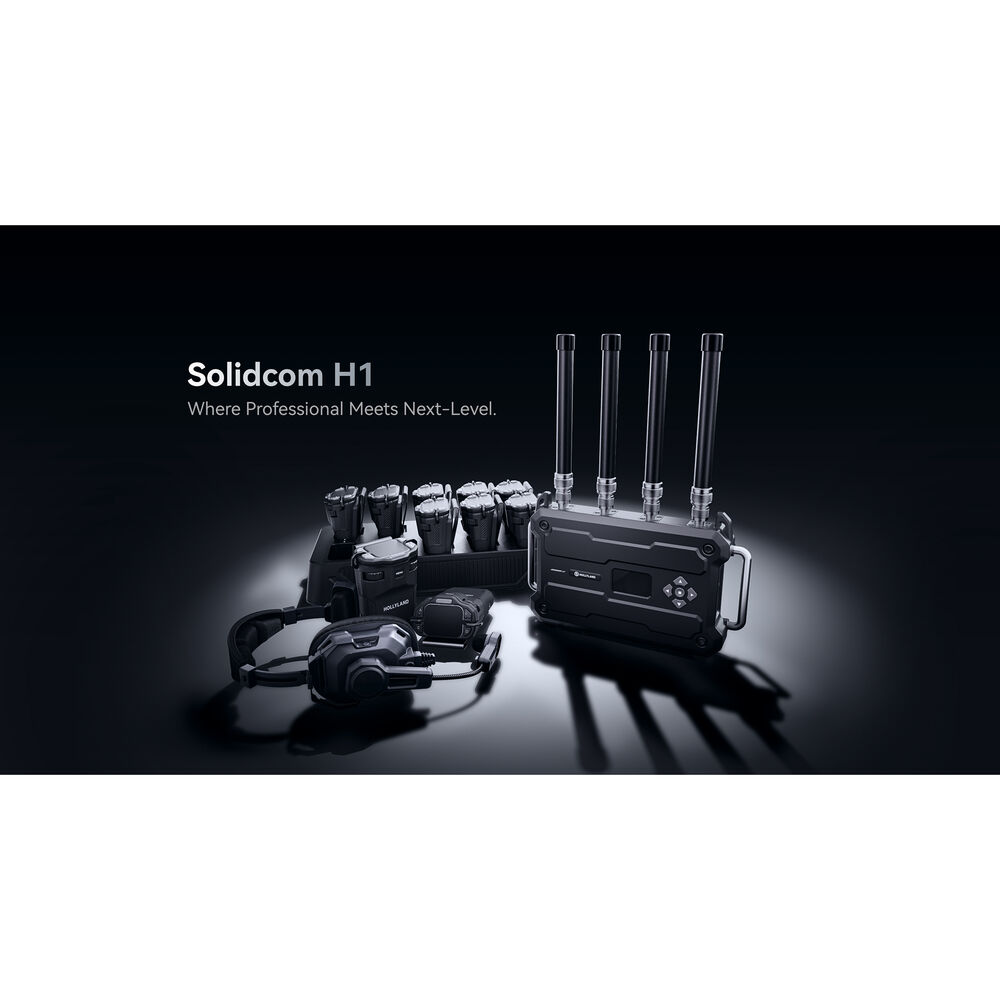 Hollyland Solidcom H1-10S 10-Person Noise Cancelling Intercom system - 19