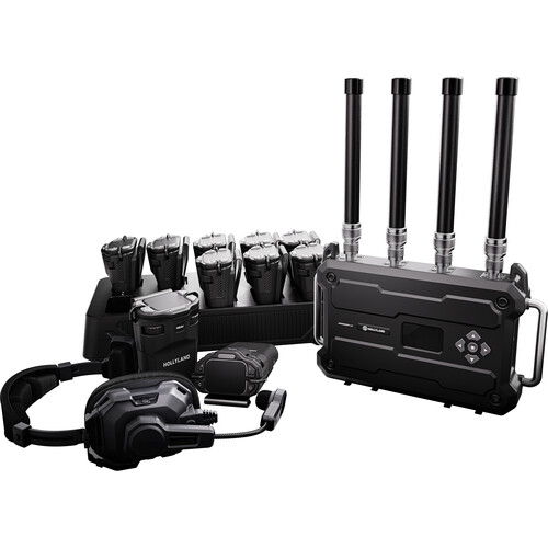 Hollyland Solidcom H1-10S 10-Person Noise Cancelling Intercom system