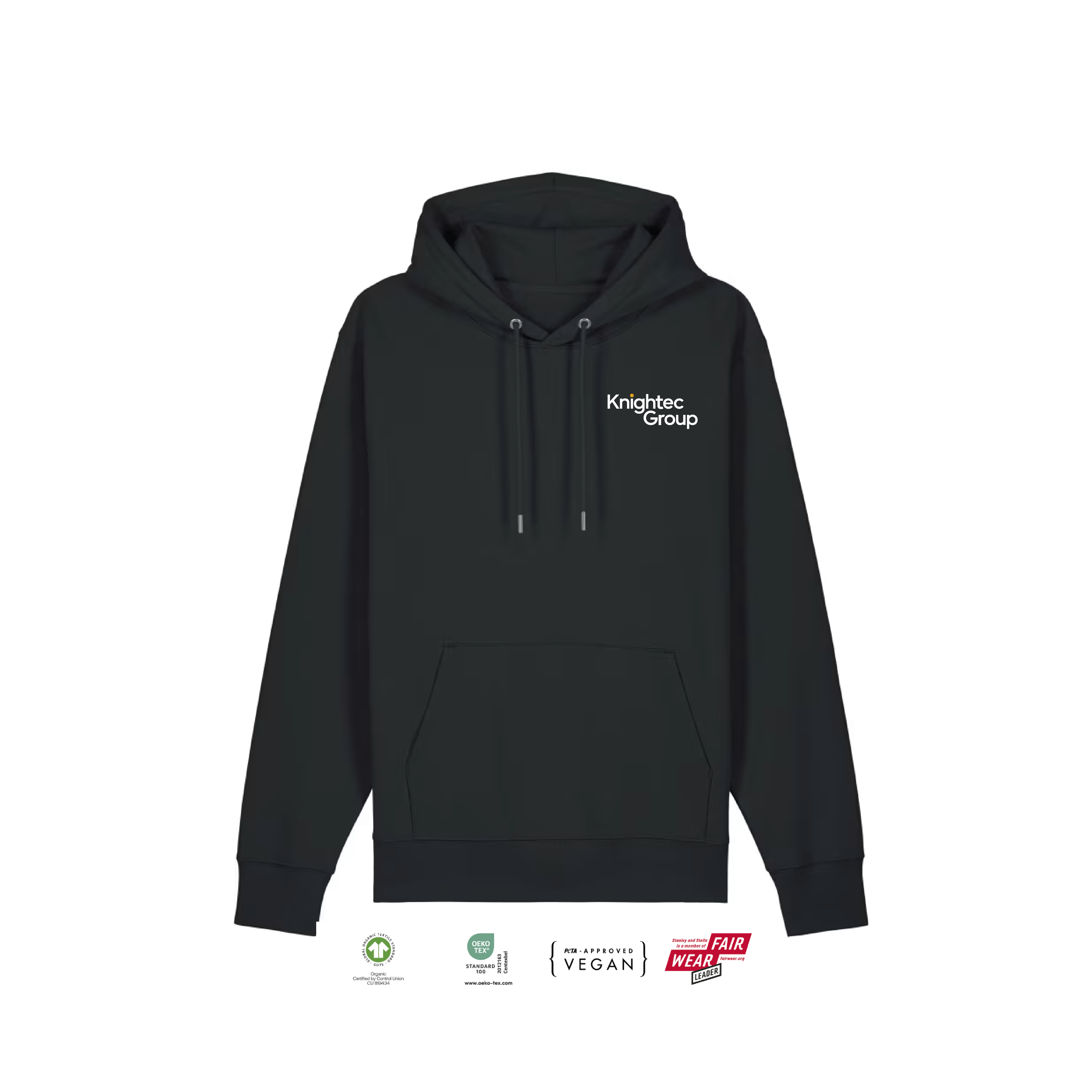 Black Unisex hoodie