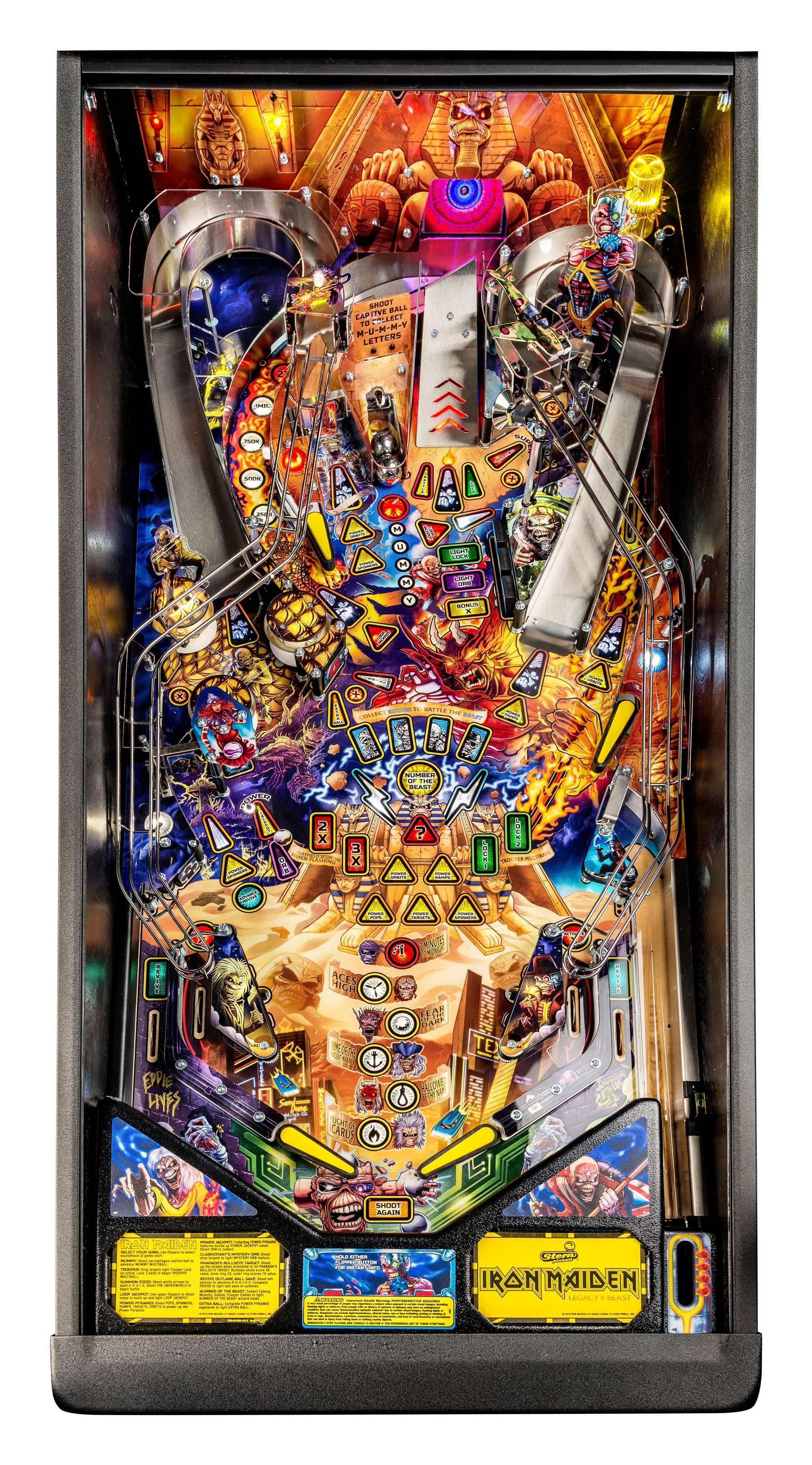 Iron Maiden PRO  - Stern Pinball  - Contact for availability - 4