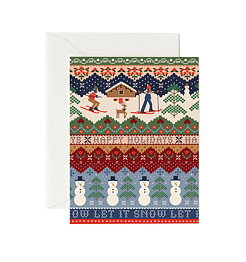Ski Chalet Card