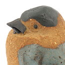 Gunnar Hansson (1960s) Swelling Stoneware  Bird 9 cm (4)