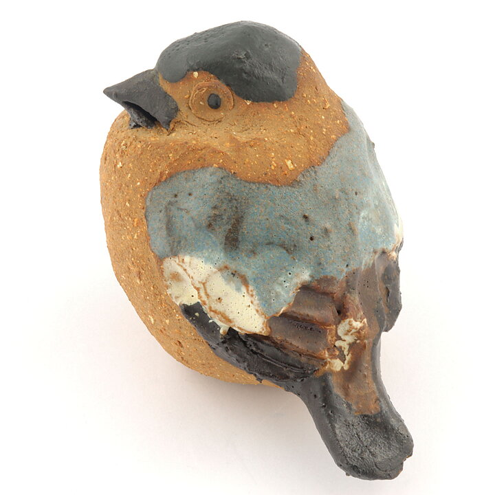 Gunnar Hansson (1960s) Swelling Stoneware  Bird 9 cm (4)