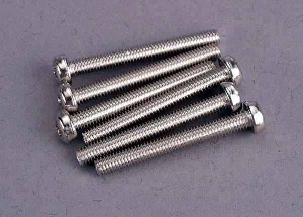 Traxxas Skruv M3x25mm Rund (6)