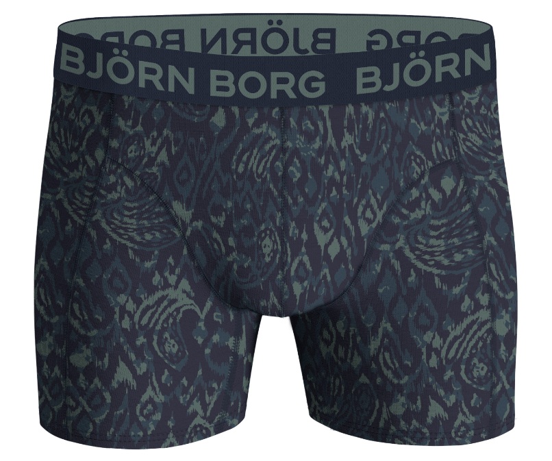 5-pakkaus Björn Borg puuvillaa Stretch bokserit - 4