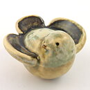 Josef Simon (1960s) Rounded Small Bird with Earthy Glaze 7 cm (2)
