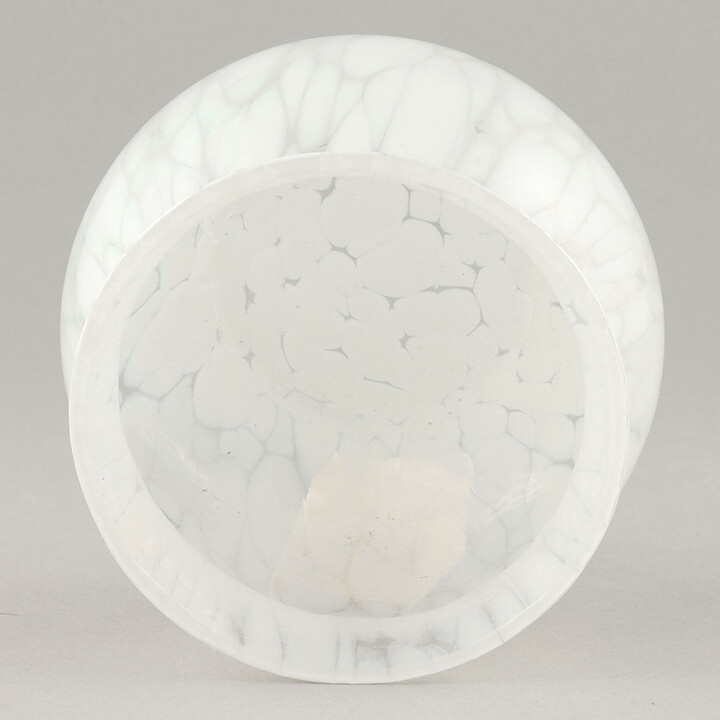 Lisa Larson (Skruf 1980s) Rounded Speckled Glass Candleholder 9 cm (6)
