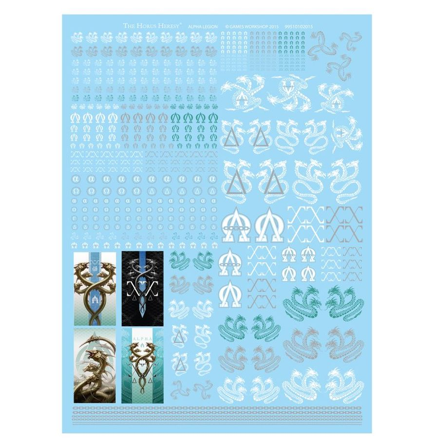 Legiones Astartes: Alpha Legion Transfer Sheet