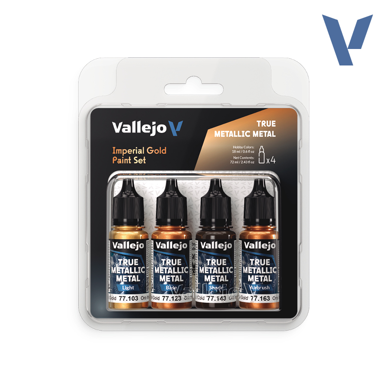 Vallejo: Imperial Gold Paint Set