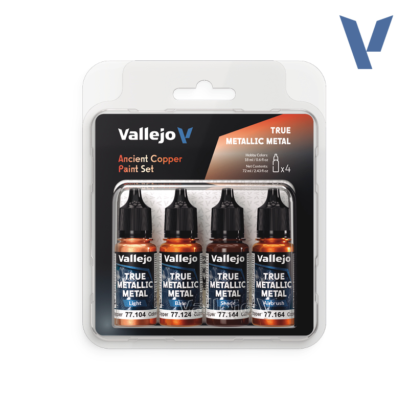 Vallejo: Ancient Copper Paint Set