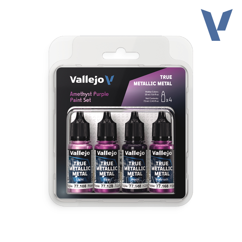 Vallejo: Amethyst Purple Paint Set