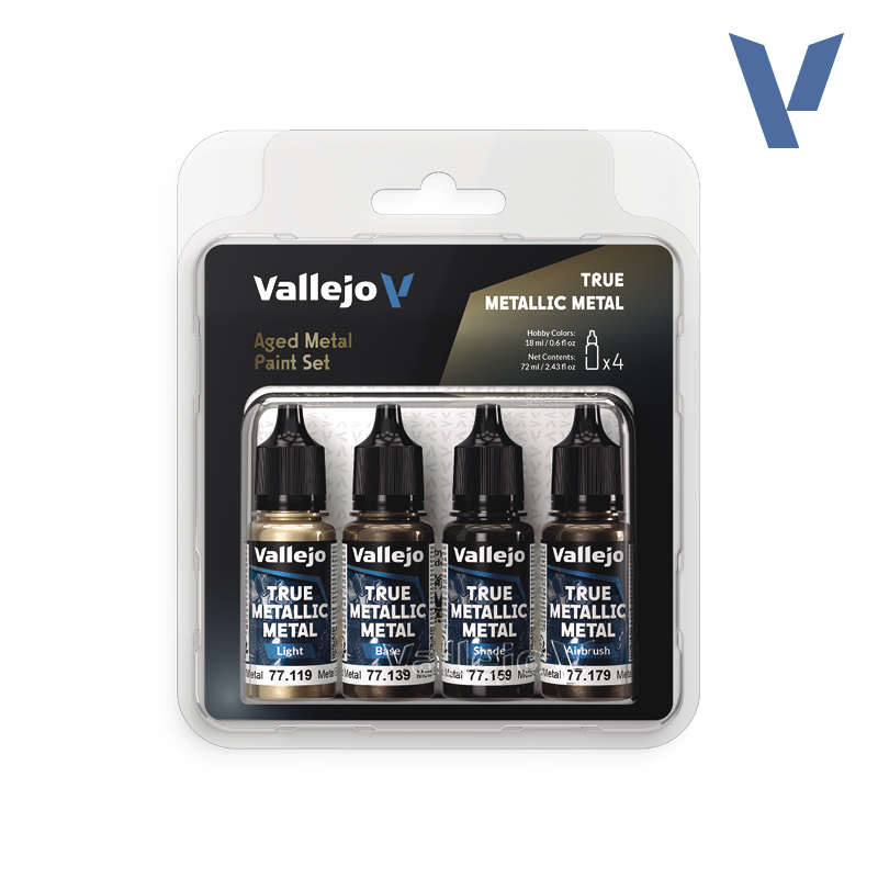 Vallejo: Aged Metal Paint Set