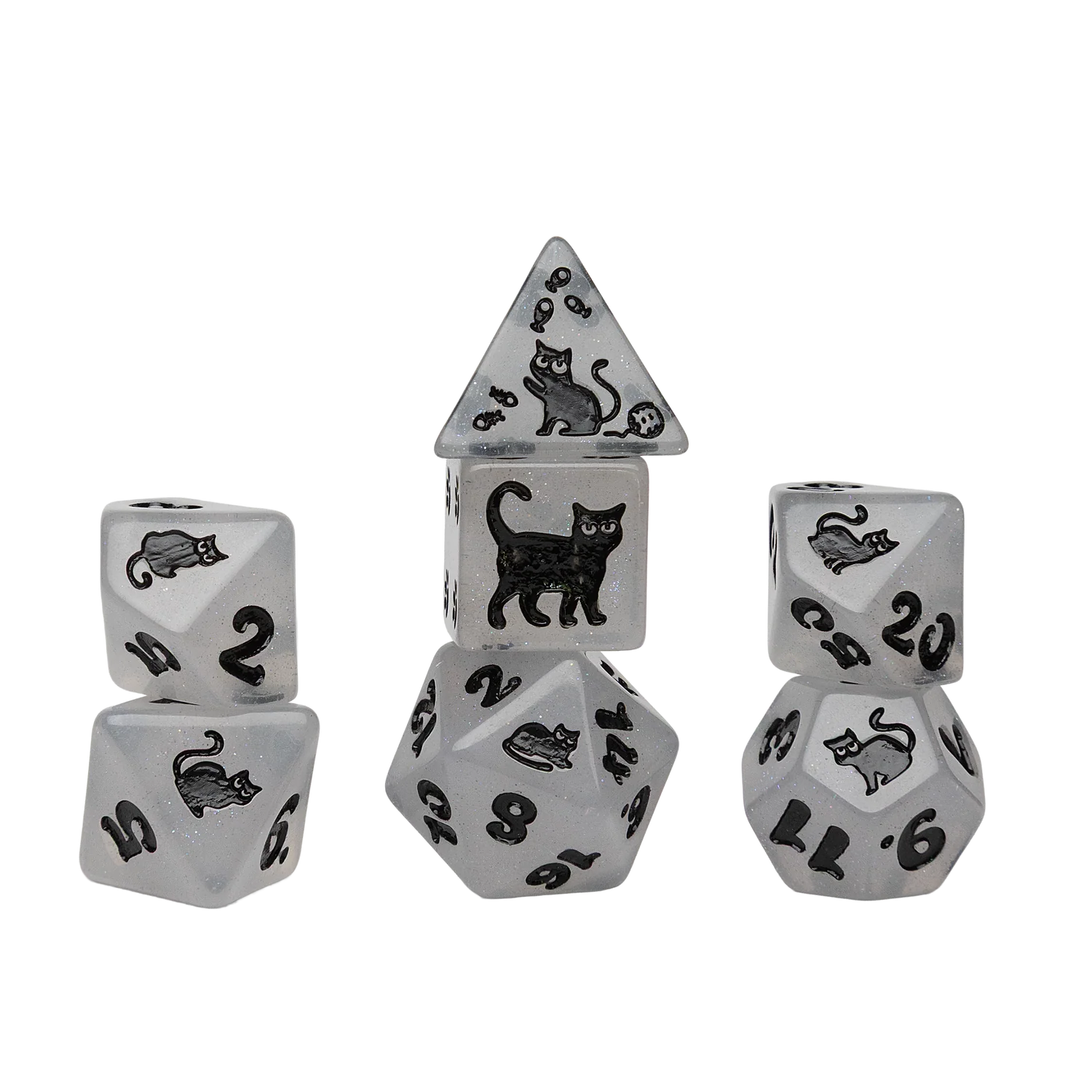 Sirius Dice: Animals Series - Shimmerpaw Polyhedral Dice Set