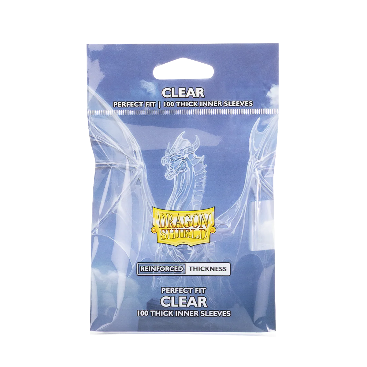 Dragon Shield: Perfect Fit - Thick Inner Sleeves - Clear - Standard Size