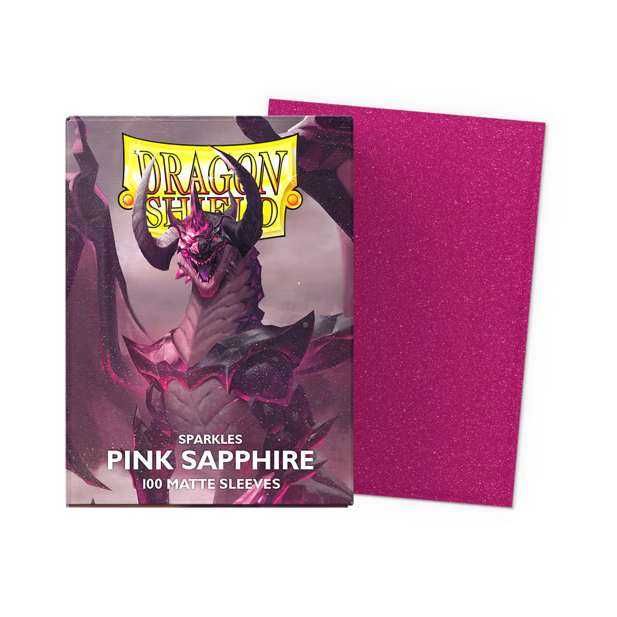 Dragon Shield: Pink Sapphire - Matte Sleeves - Standard Size