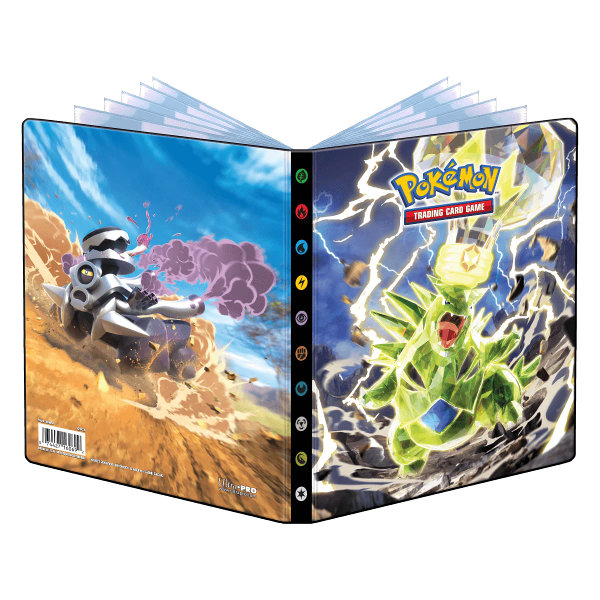 Ultra PRO: Scarlet and Violet Tyranitar and Revavroom 4-Pocket Portfolio