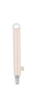 PACIFIER STRAP STRIPIE PETITE ROSE