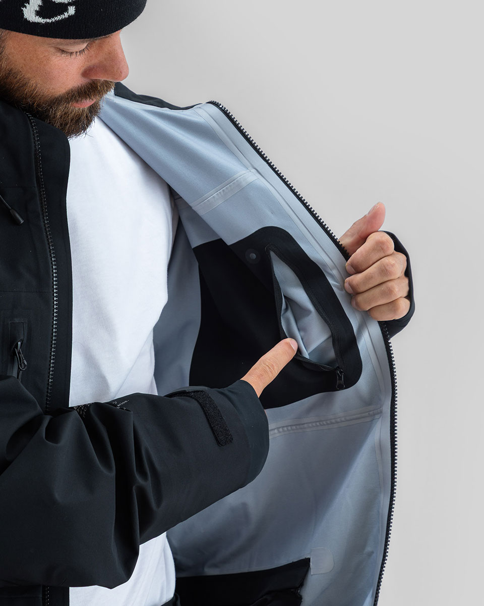 Beyond Medals Snowboardjacka - Pro Tech Jacket 3L Black - 8