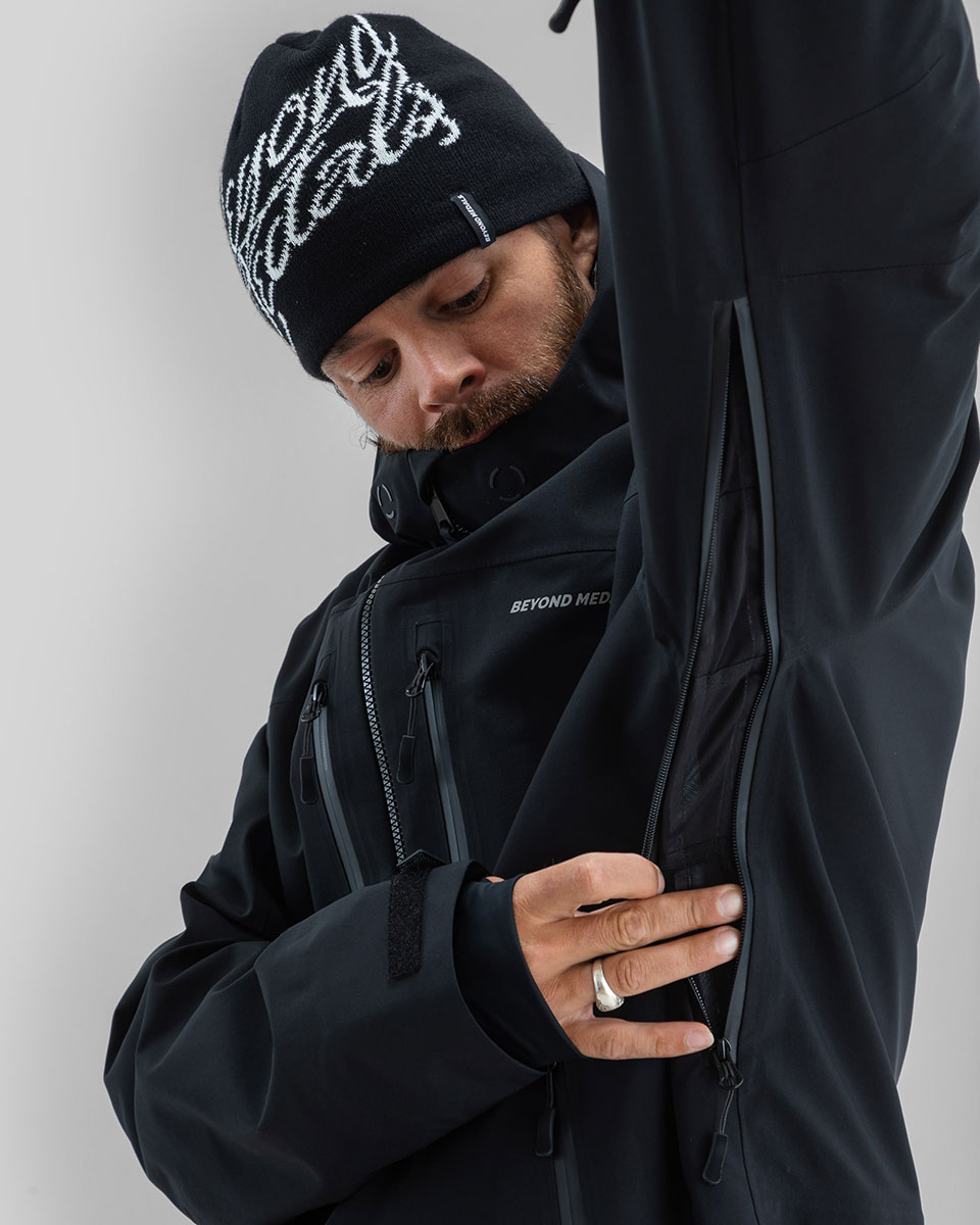 Beyond Medals Snowboardjacka - Pro Tech Jacket 3L Black - 6