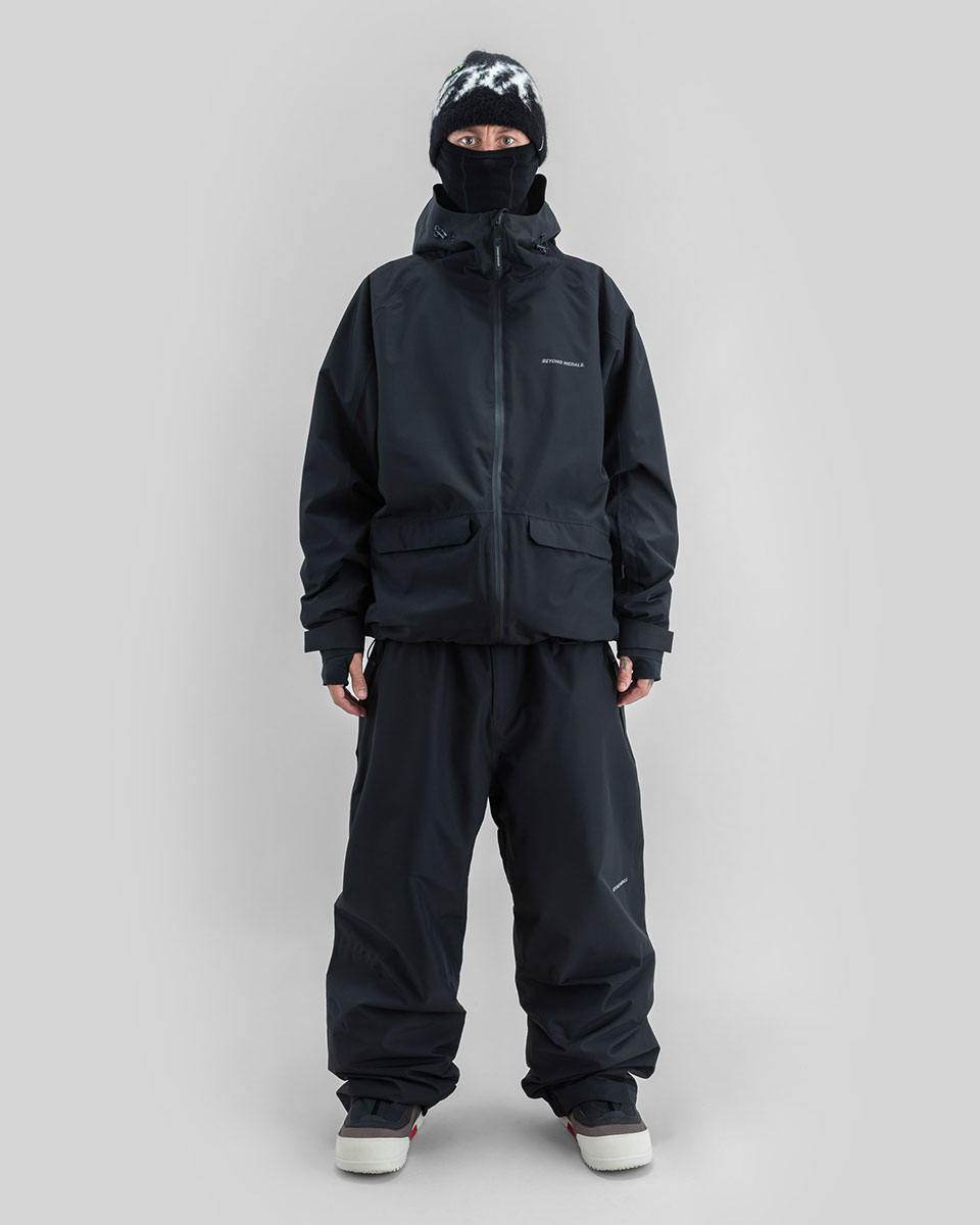 Beyond Medals Snowboardjacka - Nostalgia Jacket 2L Black - 2