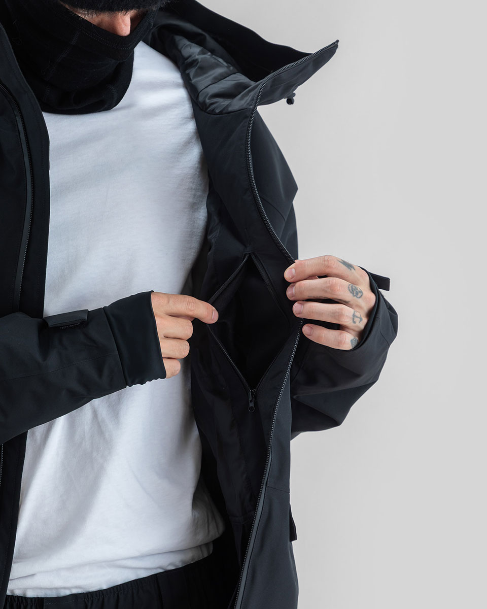 Beyond Medals Snowboardjacka - Nostalgia Jacket 2L Black - 11