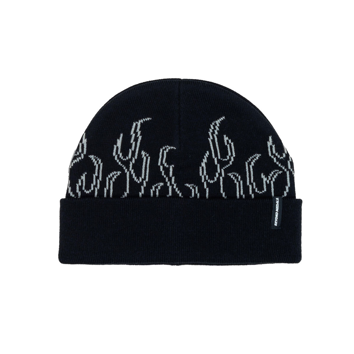 Beyond Medals Mössa - 00s Flame Beanie Black