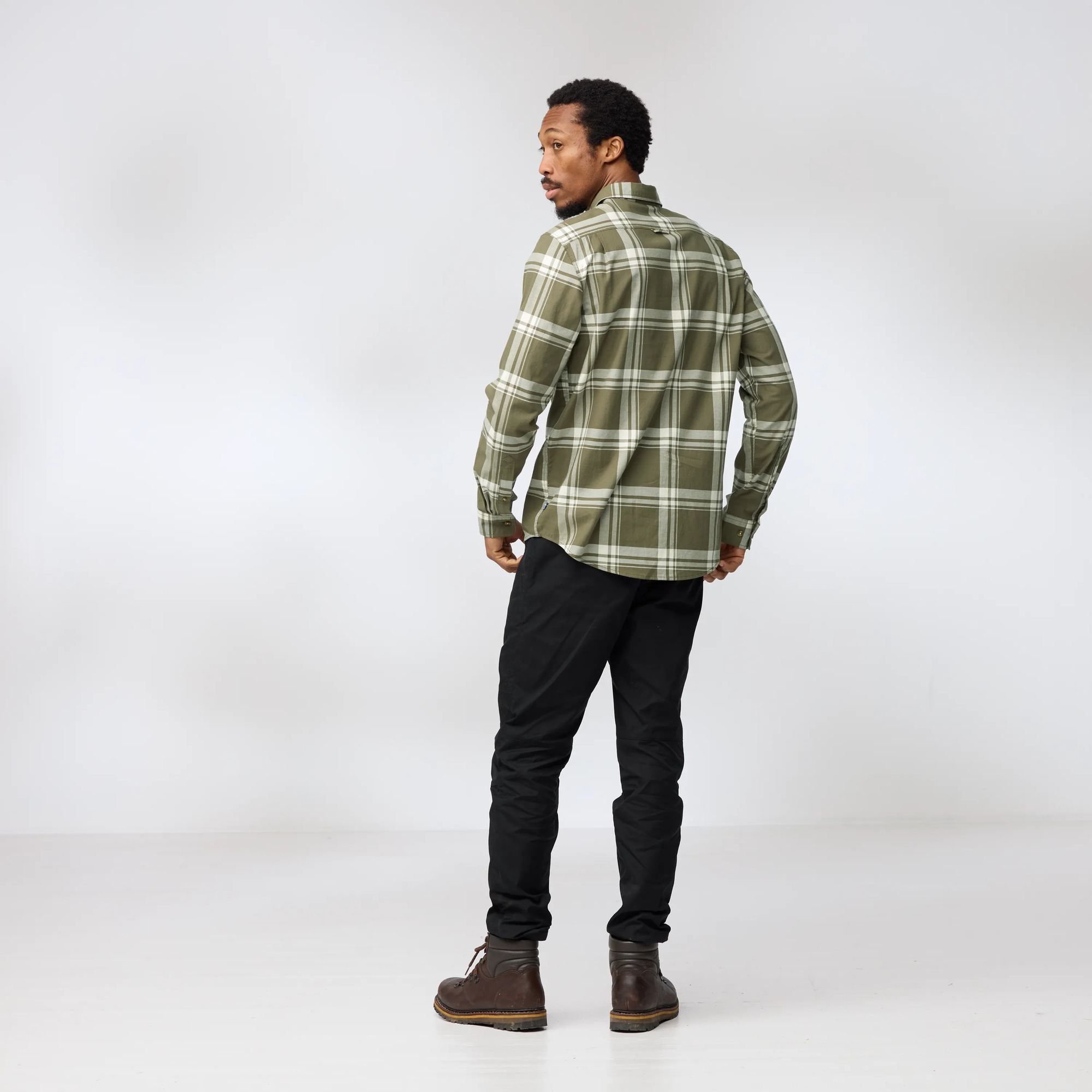 Fjällräven Övik Lite Flannel Shirt M  - 8