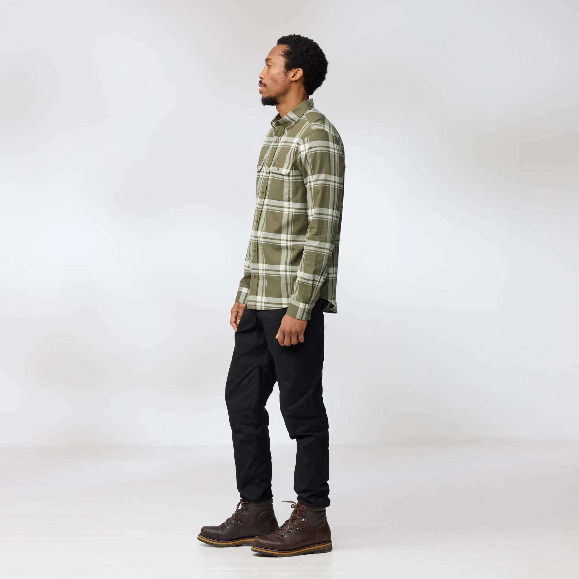Fjällräven Övik Lite Flannel Shirt M  - 7