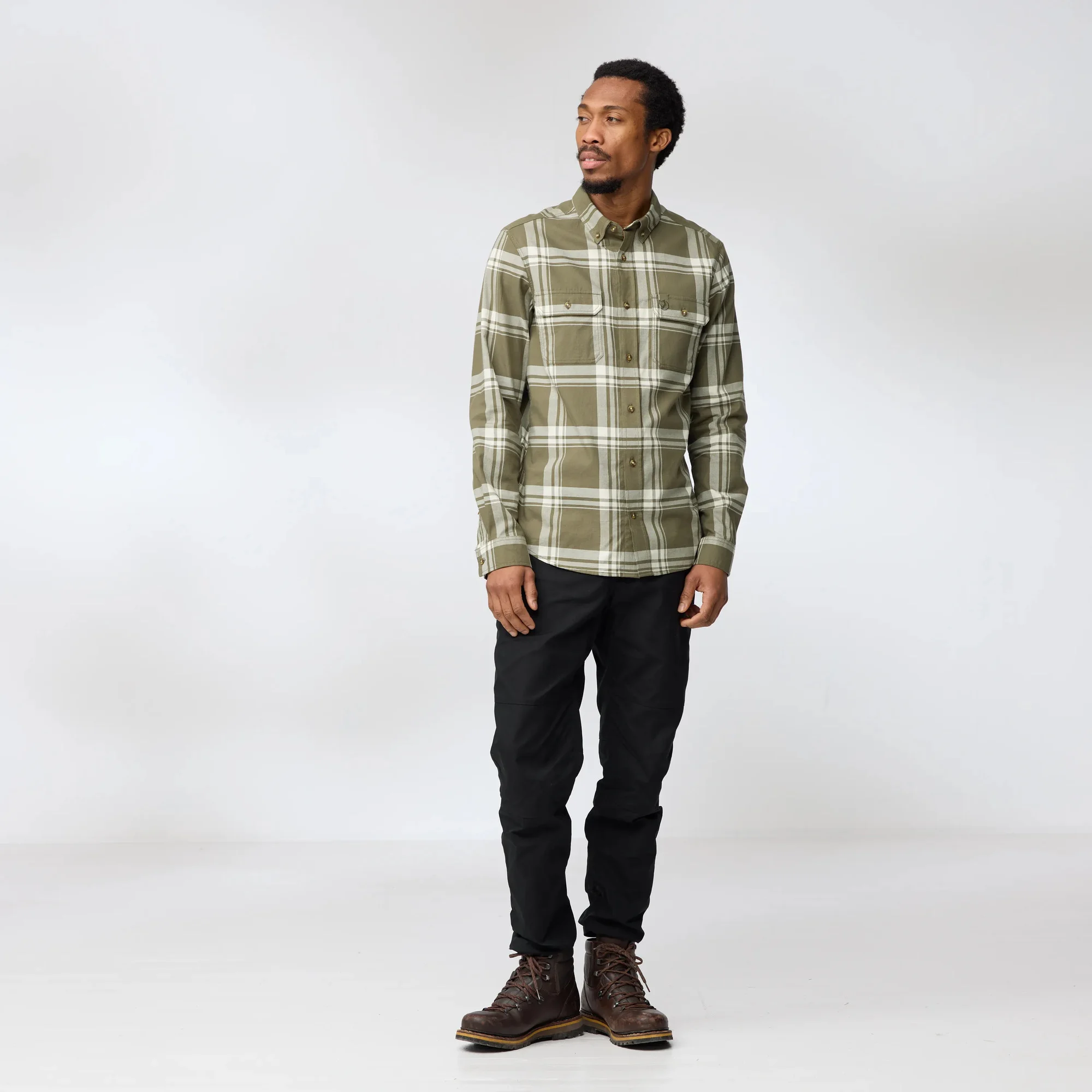 Fjällräven Övik Lite Flannel Shirt M  - 9