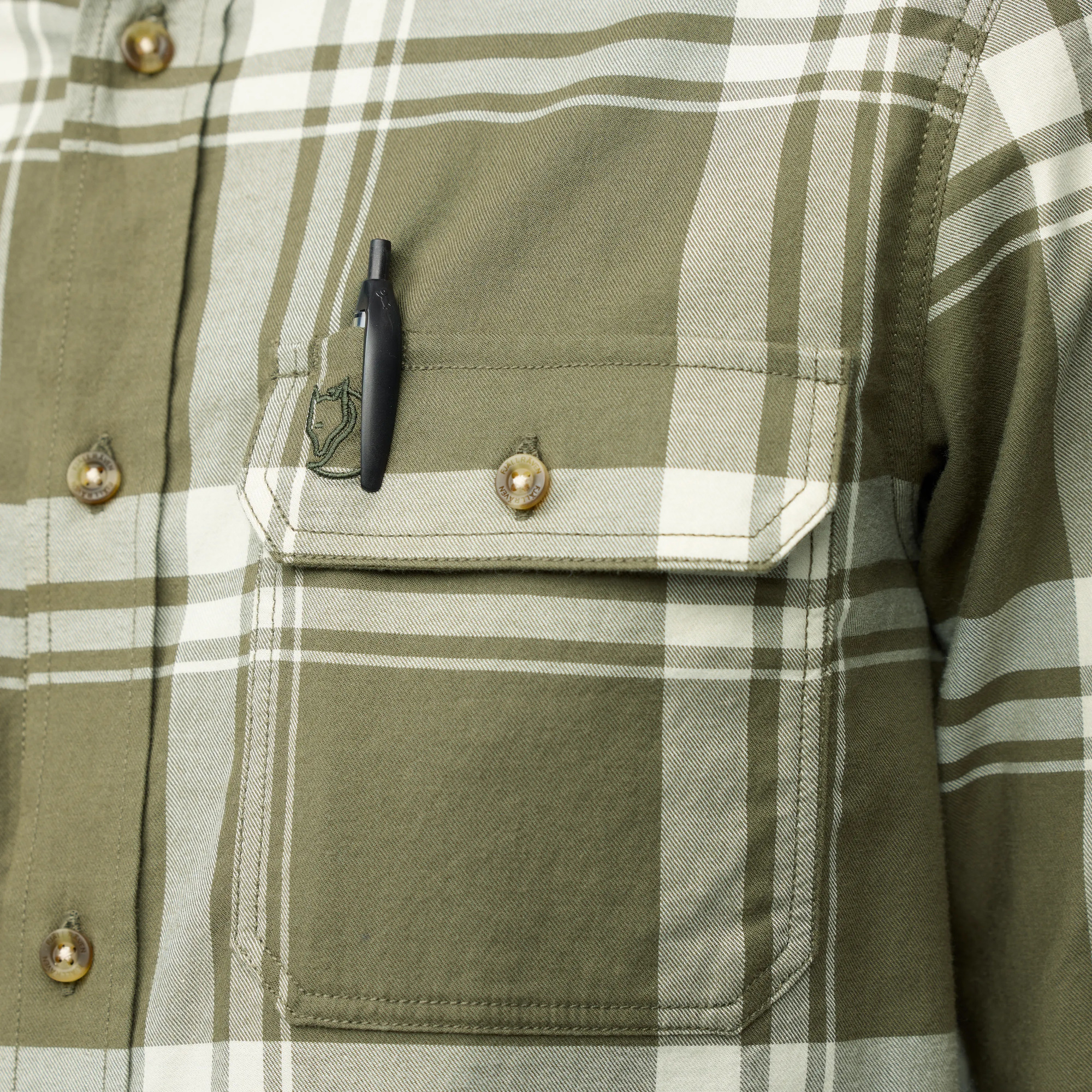Fjällräven Övik Lite Flannel Shirt M  - 5