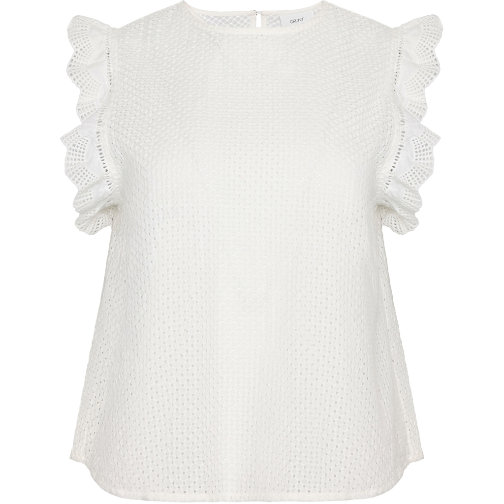  GRPerth Lace Top Off White