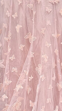 Butterfly skirt - rose