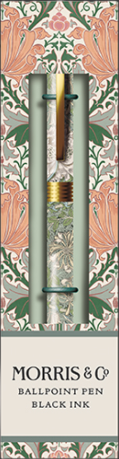 Bläckpenna i Presentförpackning William Morris Honeysuckle & Tulip