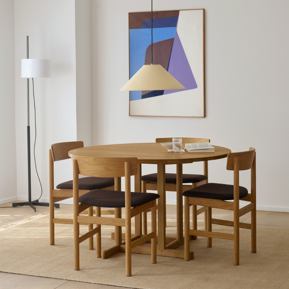 BM80 Mogensen Shaker bord Ø120 cm - Fredericia Furniture - 2