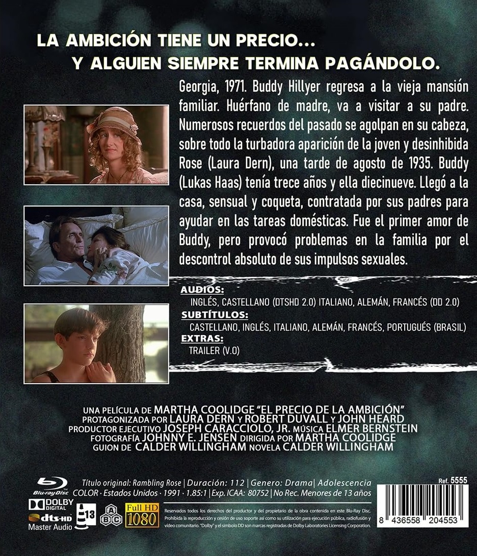 Rambling Rose (ej svensk text) (Blu-ray) - 2