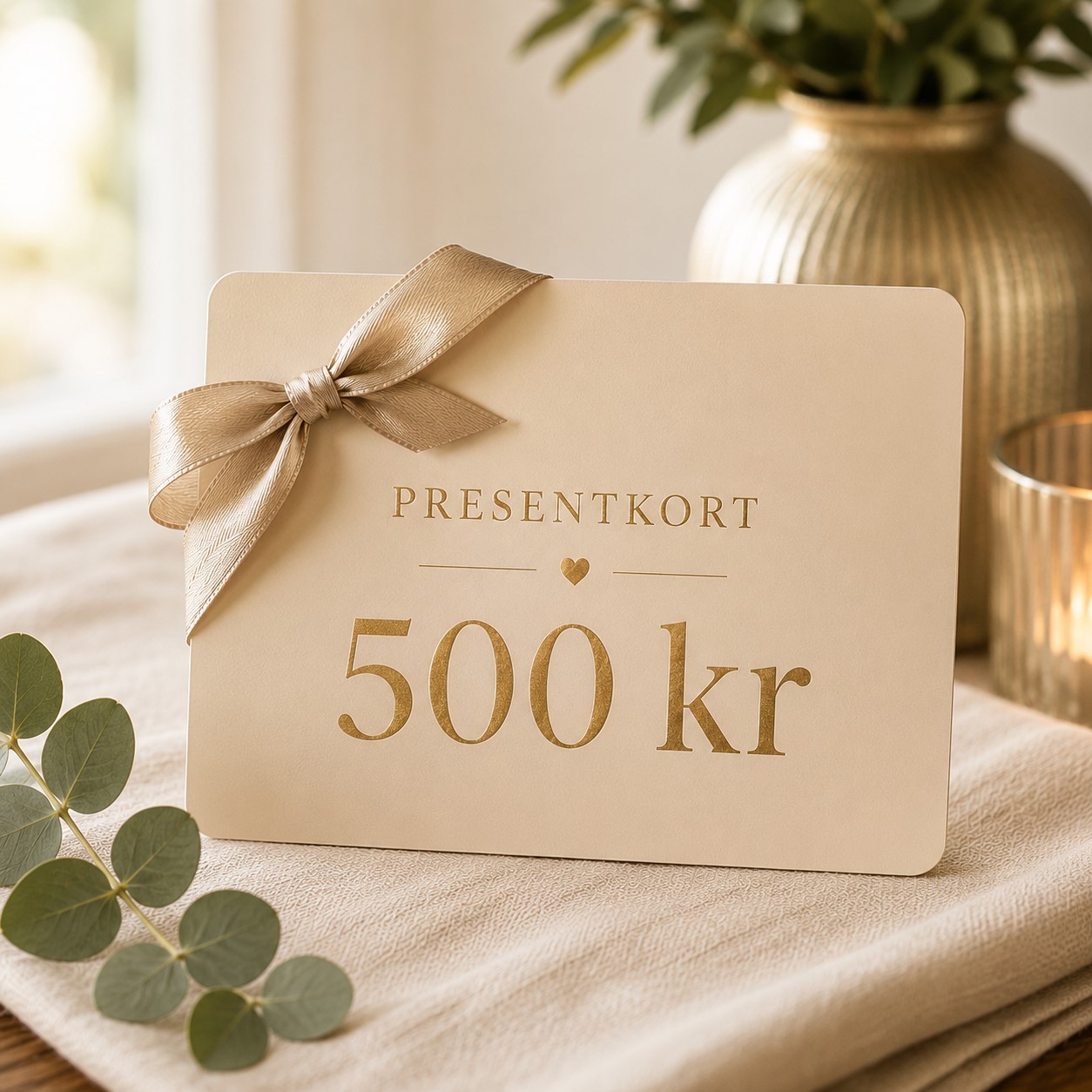 Presentkort 500 kr