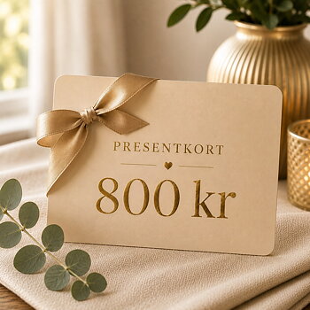 Presentkort 800 kr