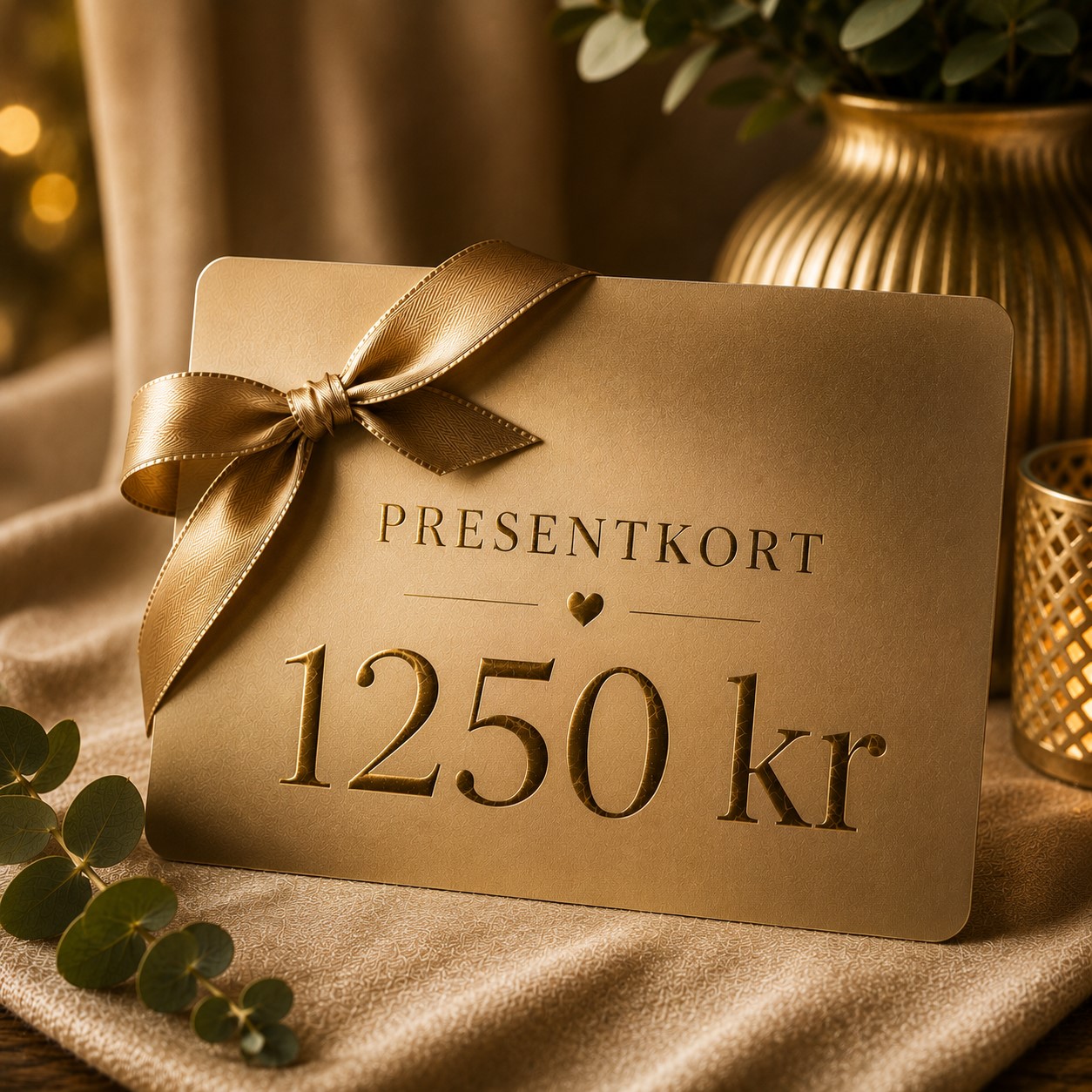 Presentkort 1250 kr
