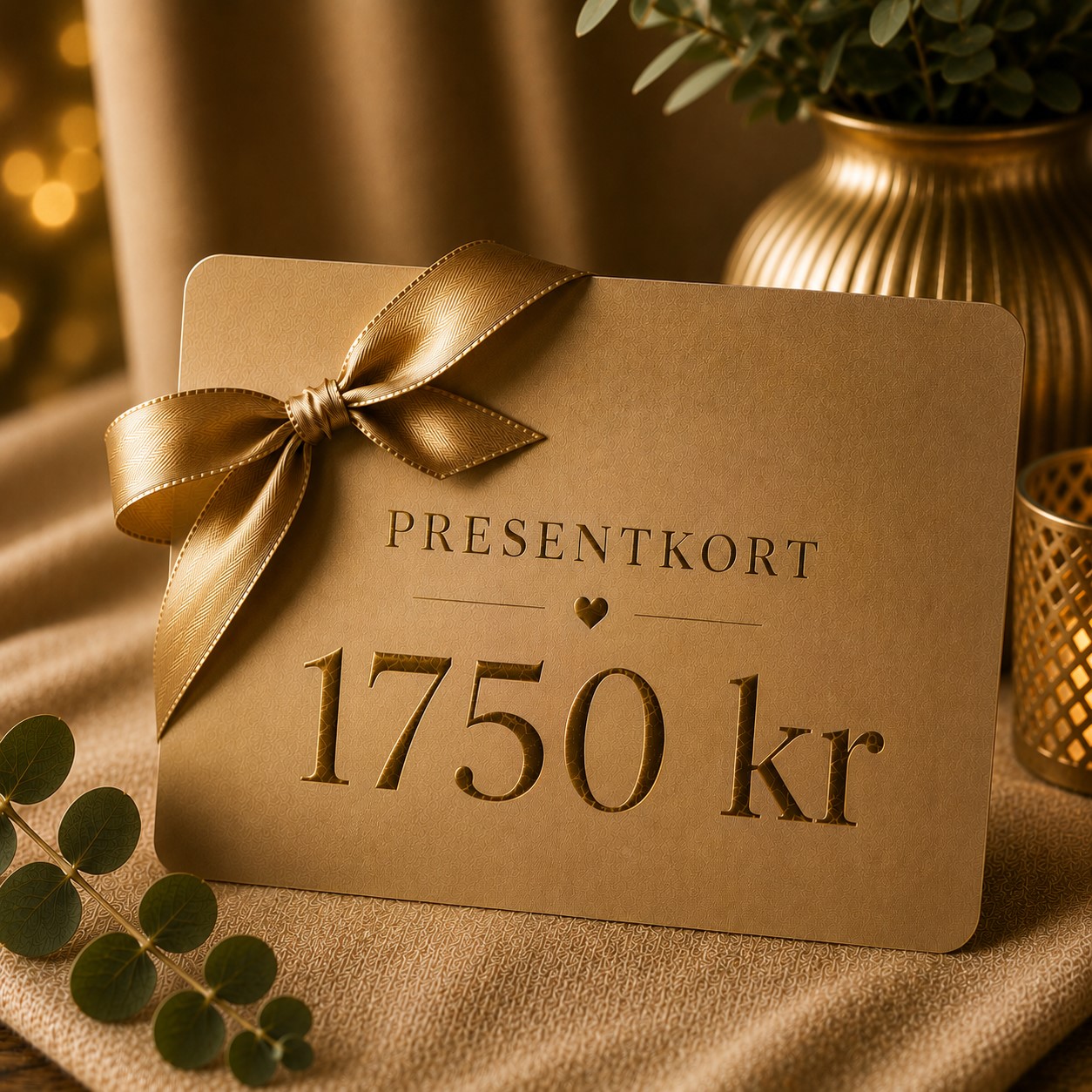 Presentkort 1750 kr
